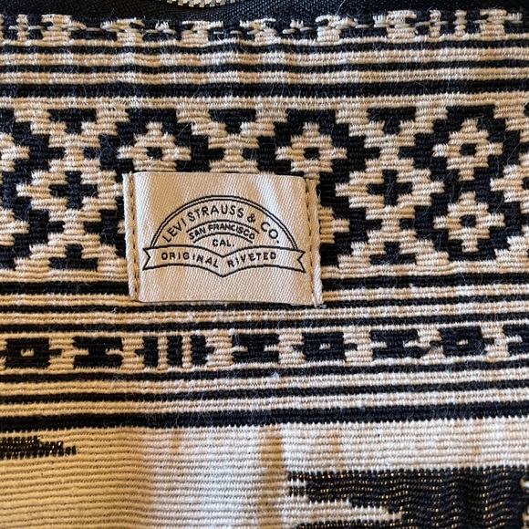 Levi’s Black and White Cotton Bag - Picture 4 of 7